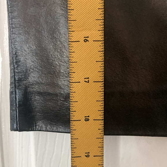 Leather miniskirt size: 0 - Picture 2 of 7